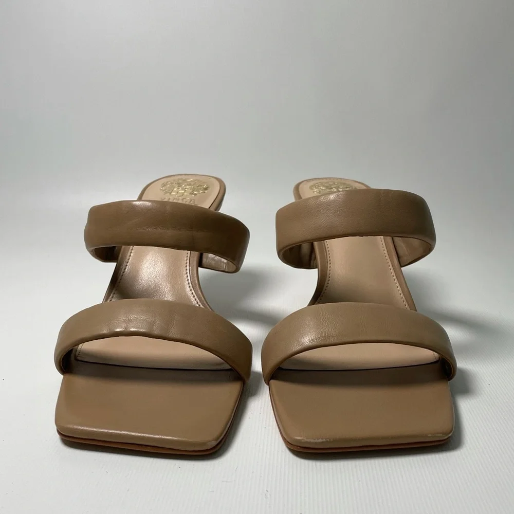 NWOT Vince Camuto Aslee Two-Strap Mule - sz 9